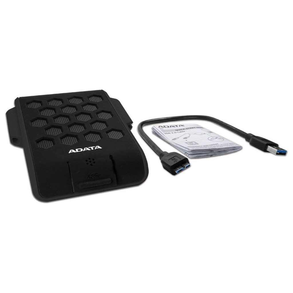 Disco Duro Externo Adata HD720 2TB USB 3.0 A Prueba De Agua Polvo Y Golpes Para Mac/PC