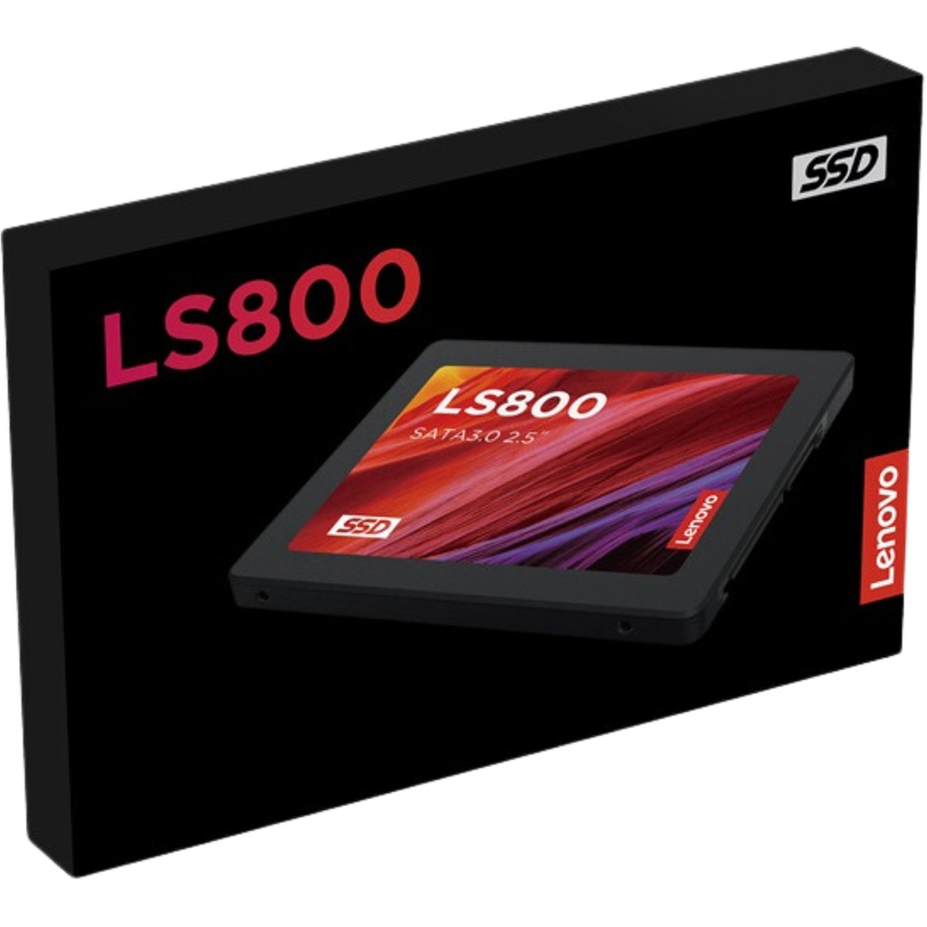 Unidad SSD Lenovo LS800 2 TB 2.5" Sata III 6.0 Gb/s Lectura 520mb/s Escritura 500mb/s 