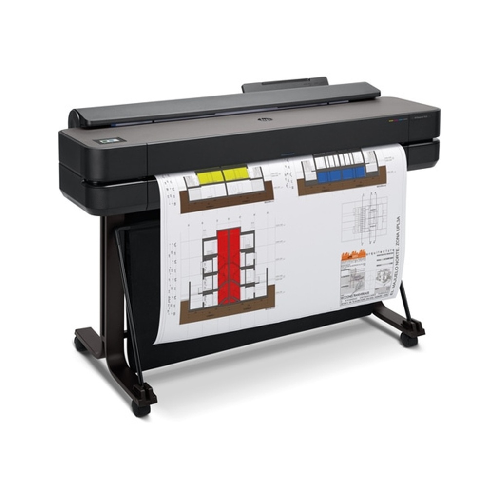 Plotter HP DesignJet T650 36" Color Inyección de Tinta Print 