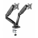 Soporte de Escritorio Manhattan 462501 2 Monitores 17"-32" Hasta 18kg