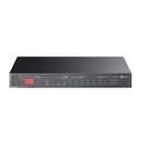 Switch TP-Link Gigabit Ethernet TL-SG1210PP 10Puertos 10/100/1000Mbps 20Gbit/s 4000 Entradas No Administrable