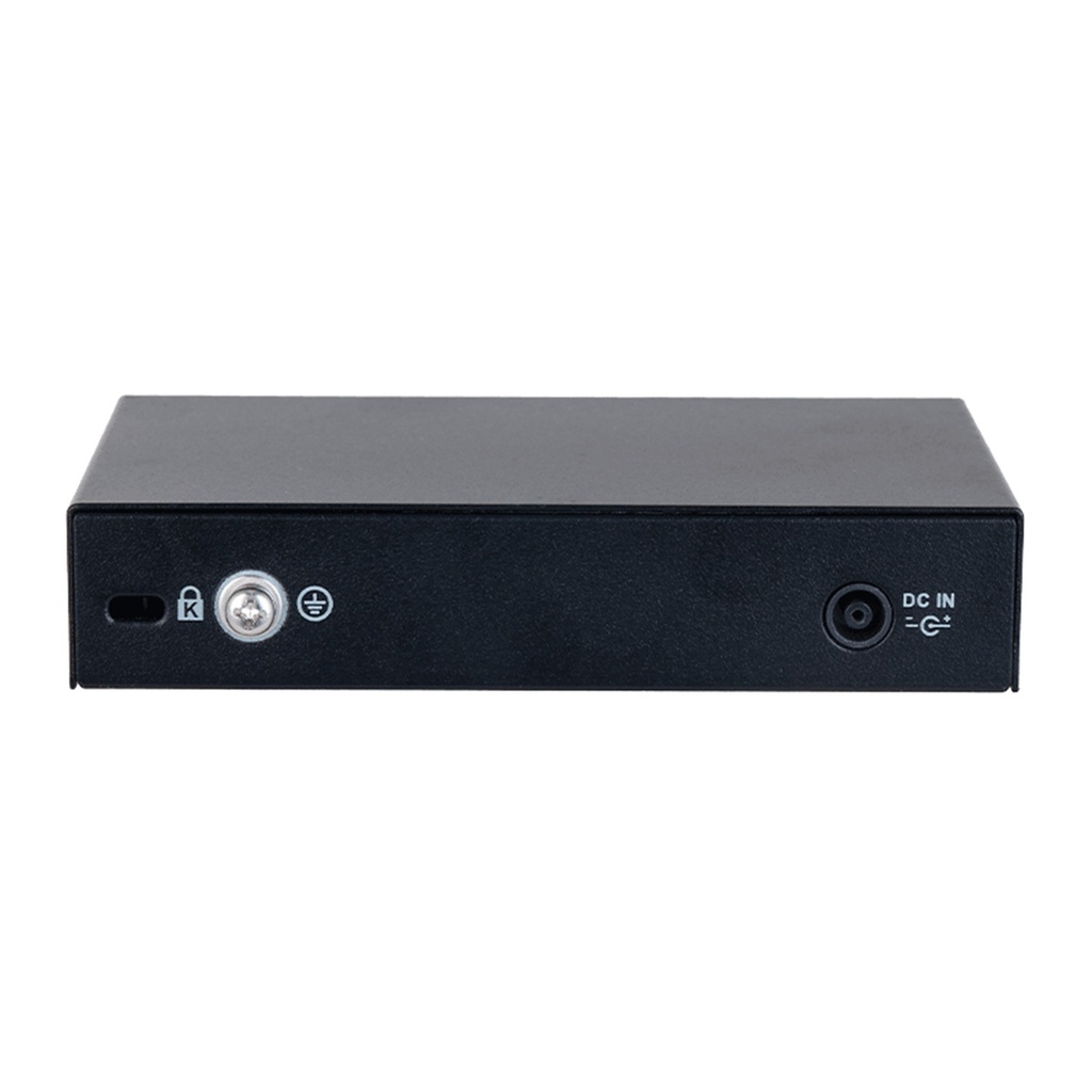 Switch Dahua DH-CS4006-4ET2ET-60 6 Puertos PoE 10/100 Mbps 2 Puertos Uplink