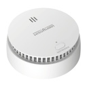 Detector de Humo Inalambrico Dahua DHI-HY-SA30A-R8 Interconectable Hasta 24 Disp Sensor Fotoeléctrico Sonido de Alarma de 85dB Alarma Visual y Audible