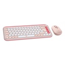 Kit de Teclado y Mouse Logitech POP Icon Combo Inalámbrico Bluetooth Español