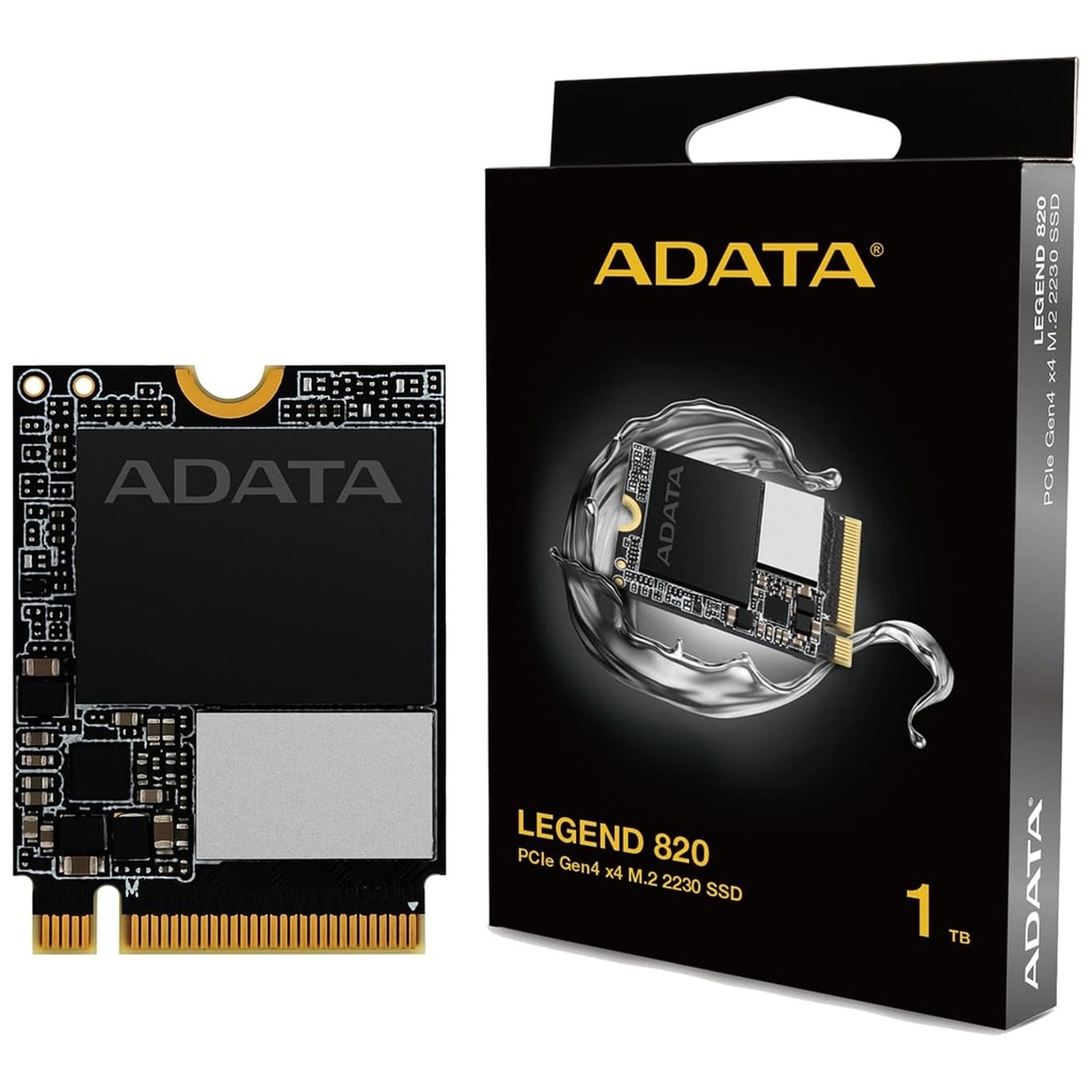 Unidad De Estado Solido SSD Adata Legend 820 1TB M.2 Lectura 5000 MB/s Escritura 4500 MB/s