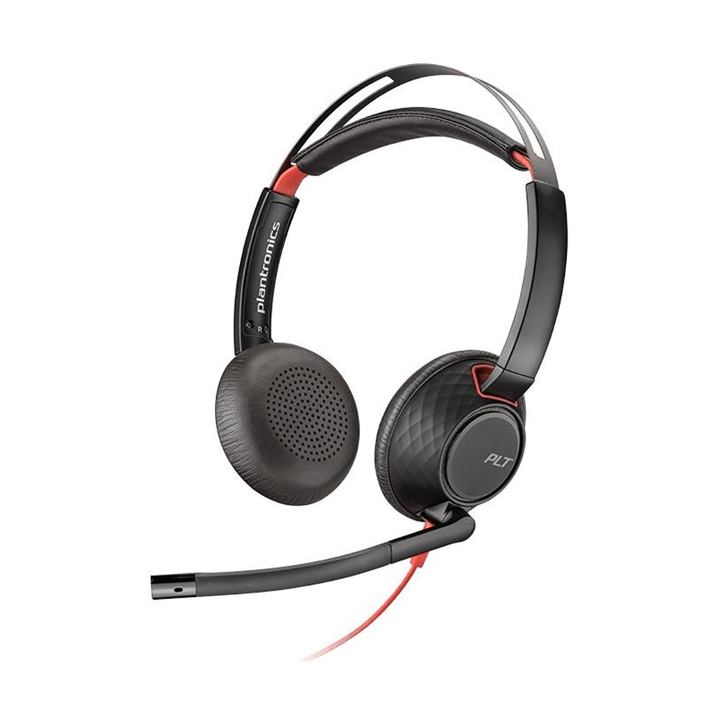Audífonos Blackwire Poly 5220 Con Microfono USB-A/3.5mm
