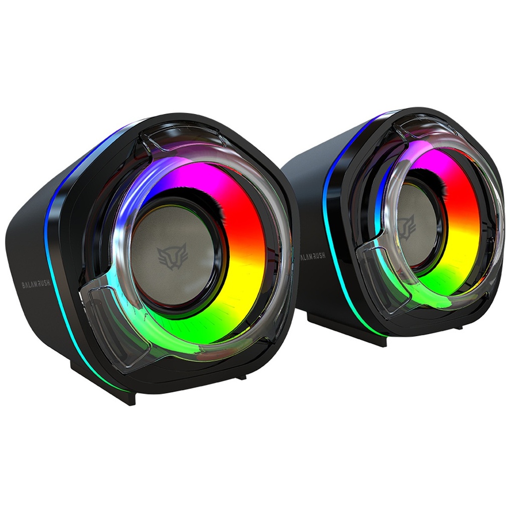 Bocina Para Computadora Balam Rush Glimm Penta BG545 Alámbrico/Inalámbrico 2.0 6W RMS