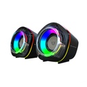 Bocina Para Computadora Balam Rush Glimm Penta BG545 Alámbrico/Inalámbrico 2.0 6W RMS