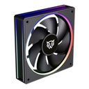 Kit 3 Ventiladores Balam Rush EOLOX BORA EXB85 Azender Series 120mm 600-1800 RPM ARGB 16 LED 4 Pin PWM