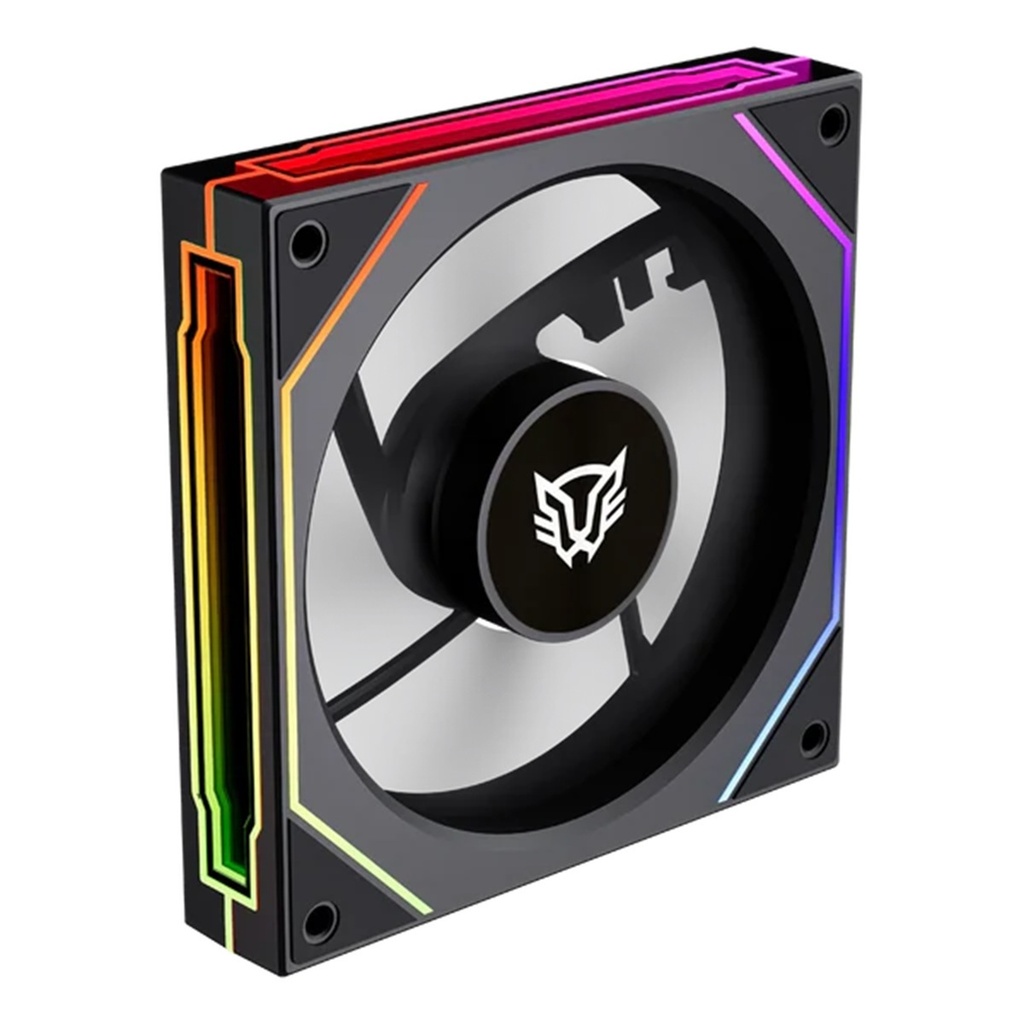 Ventilador Para PC Balam Rush Eolox Link EXL95R120mm 600-1800 RPM PWM 4 pin Aurea RGB Legend Aspas Inversas 