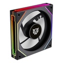 Ventilador Para PC Balam Rush Eolox Link EXL95R120mm 600-1800 RPM PWM 4 pin Aurea RGB Legend Aspas Inversas 