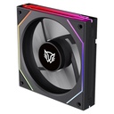 Ventilador Para PC Balam Rush Eolox Link EXL95R120mm 600-1800 RPM PWM 4 pin Aurea RGB Legend Aspas Inversas 