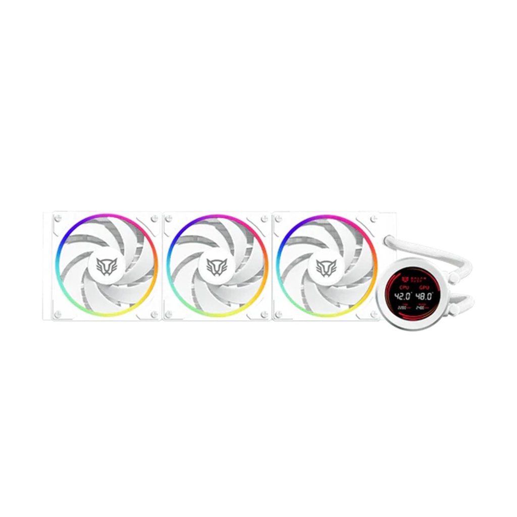 Enfriamiento Liquido Balam Rush Hydrox Expert HYX36 Display LCD 2.1" 3x 120mm