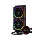 Enfriamiento Líquido Balam Rush Hydrox Expert HYX24 3x 240mm RGB Display Integrado Bomba 2400 RPM