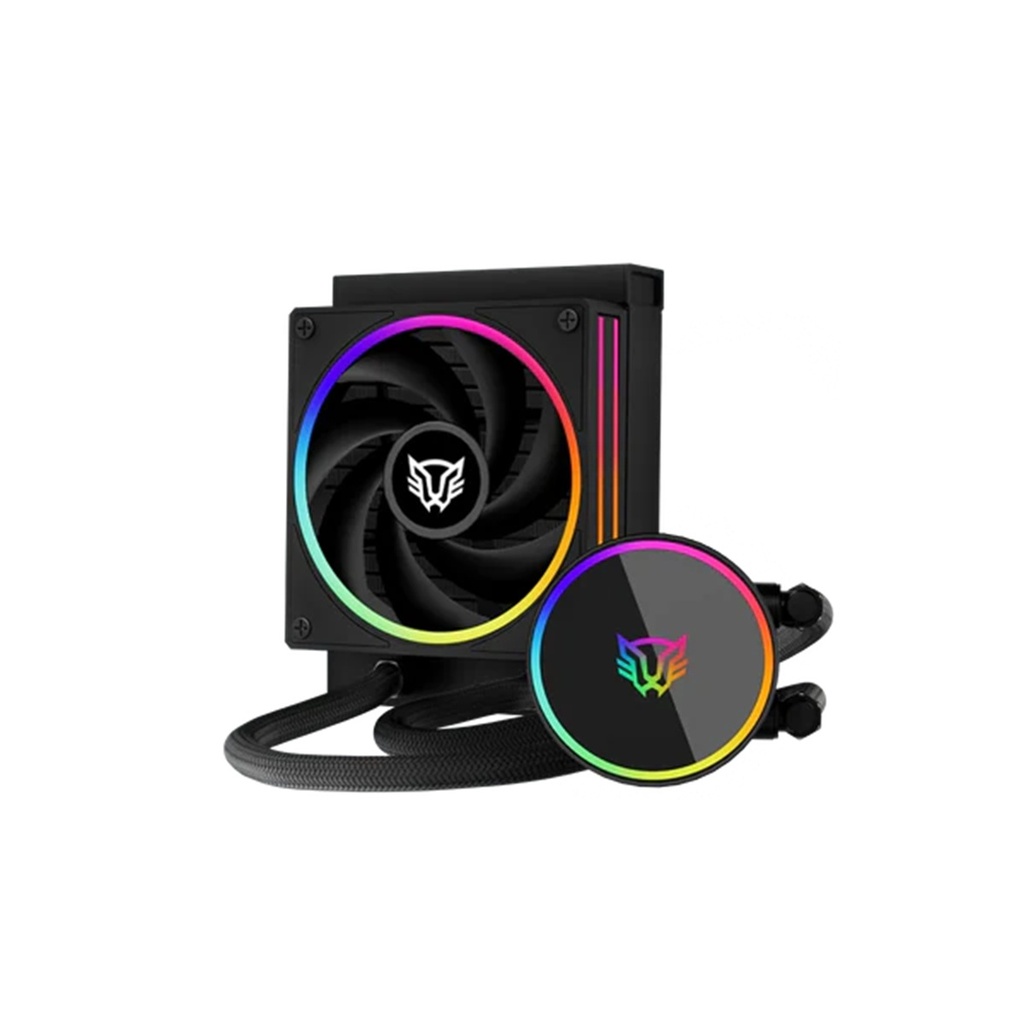 Enfriamiento Líquido Balam Rush Hydrox Pro V2 HX12 TDP 150W Compatibilidad AMD e Intel Bomba 2400 RPM 