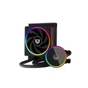 Enfriamiento Líquido Balam Rush Hydrox Pro V2 HX12 TDP 150W Compatibilidad AMD e Intel Bomba 2400 RPM 