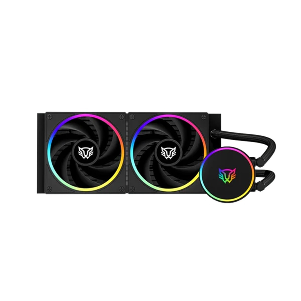 Enfriamiento Líquido Balam Rush Hydrox Pro V2 HX24 TDP 250W Compatibilidad AMD e Intel 2400 RPM