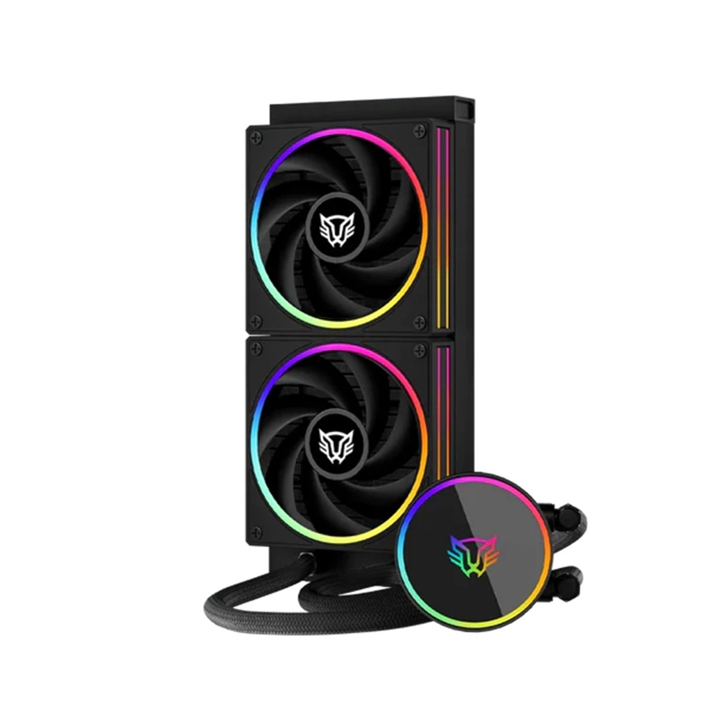 Enfriamiento Líquido Balam Rush Hydrox Pro V2 HX24 TDP 250W Compatibilidad AMD e Intel 2400 RPM