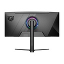 Monitor Gamer Curvo Balam Rush BR-940733 LED 34" 3440x1440 Ultra Wide Quad HD G-Sync/FreeSync 165Hz HDMI/DisplayPort Bocinas Integradas