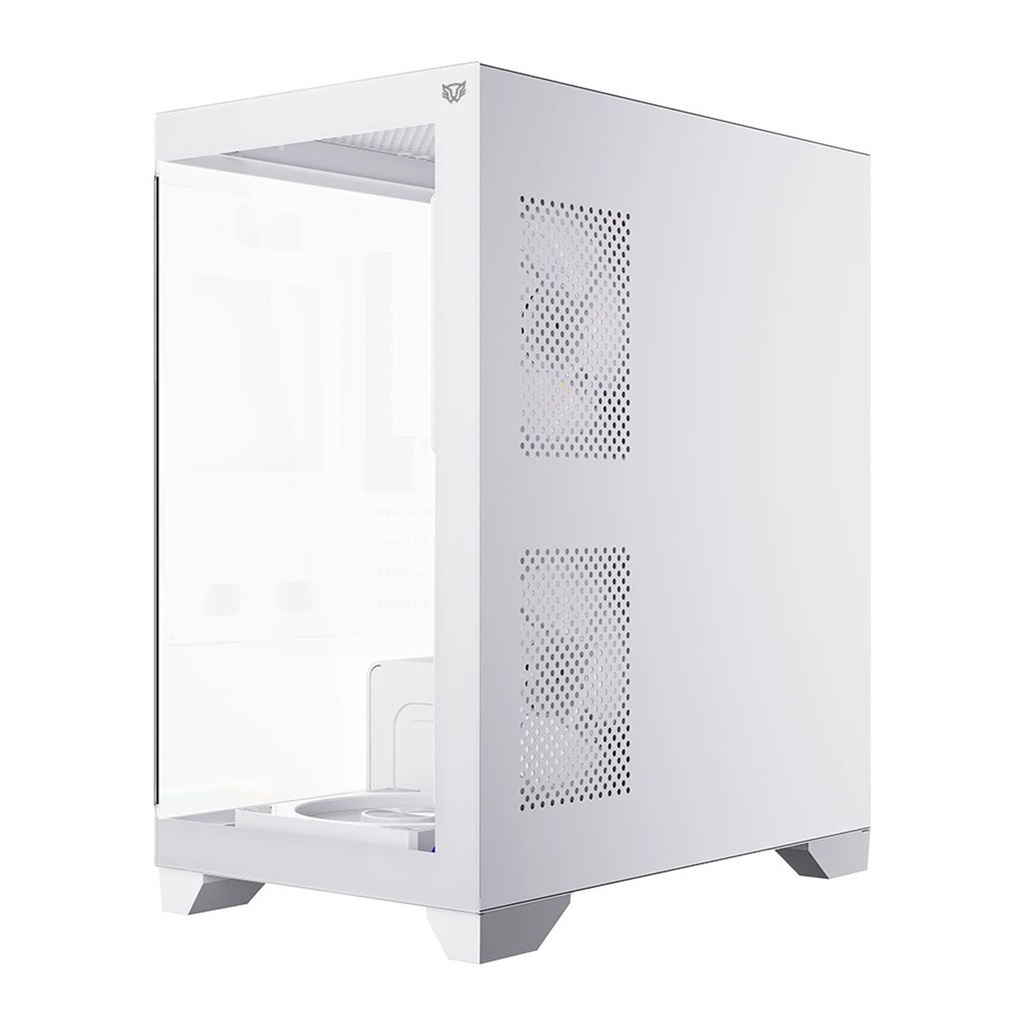 Gabinete Balam Rush Tank Perform 3600 Mini-Tower Micro-ATX/Mini-ITX USB 2.0/3.0 sin Fuente 4 Ventiladores Instalados