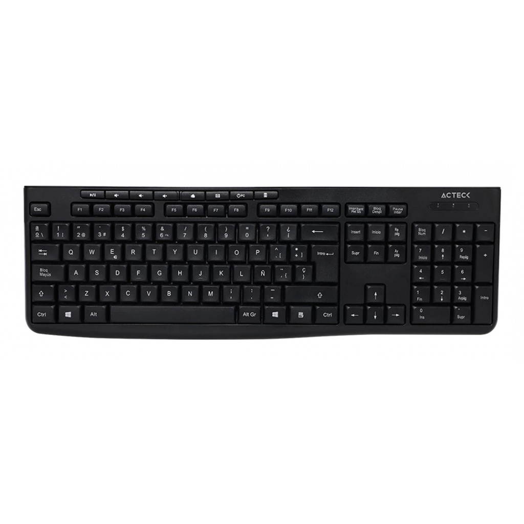 Kit de Teclado y Mouse Acteck Creator Prime MK455 Alámbrico USB Español