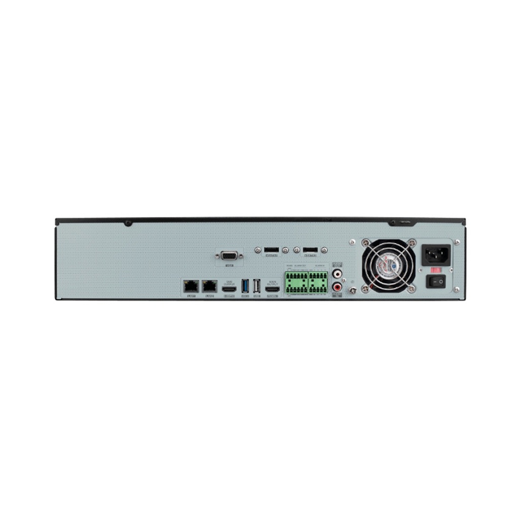 NVR de 32 Canales Provision-ISR NVR12-32800RFAN(2U) Para 2 Discos Duros máx.16TB 2x USB 2.0 1x RJ-485 