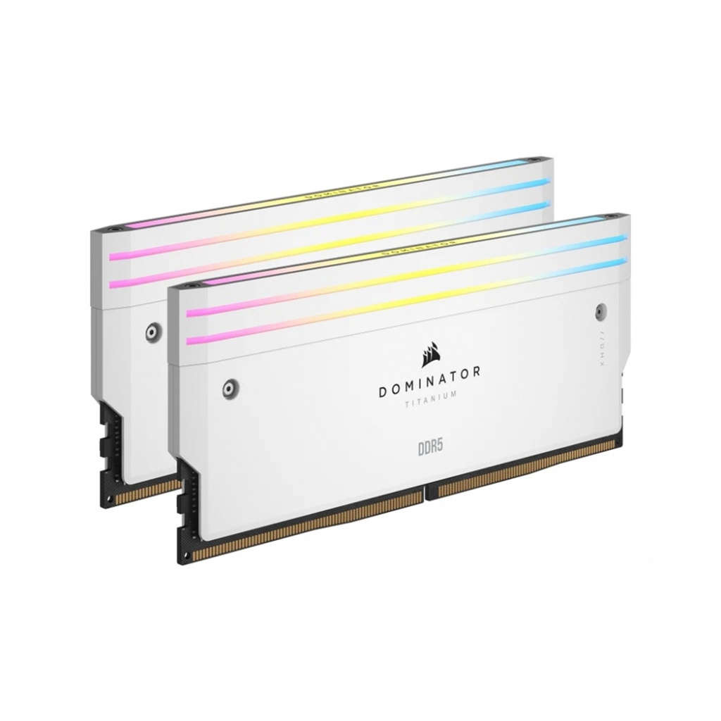 Kit Memoria RAM Corsair Dominator Titanium RGB DDR5 DDR5 7200MHz 32GB 2x 16GB CL40 XMP