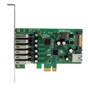 Tarjeta PCI Express StarTech PEXUSB3S7 7 Puertos USB 3.0 SATA 5 Gbit/s 