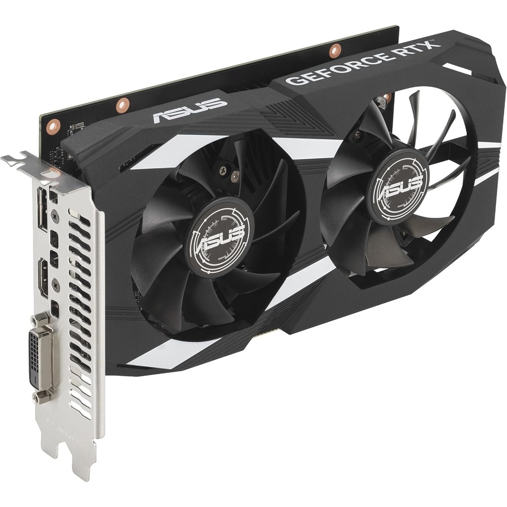 Tarjeta De Video Asus DUAL-RTX3050-O6G GDDR6 96Bit PCI-e 4.0 DisplayPort HDMI DVI 8K Dual Fan