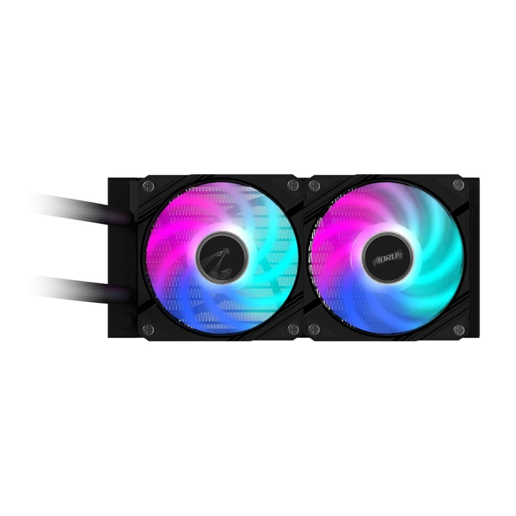 Enfriamiento Líquido Para CPU AORUS Waterforce II 240 2x 120mm Hasta 2300RPM