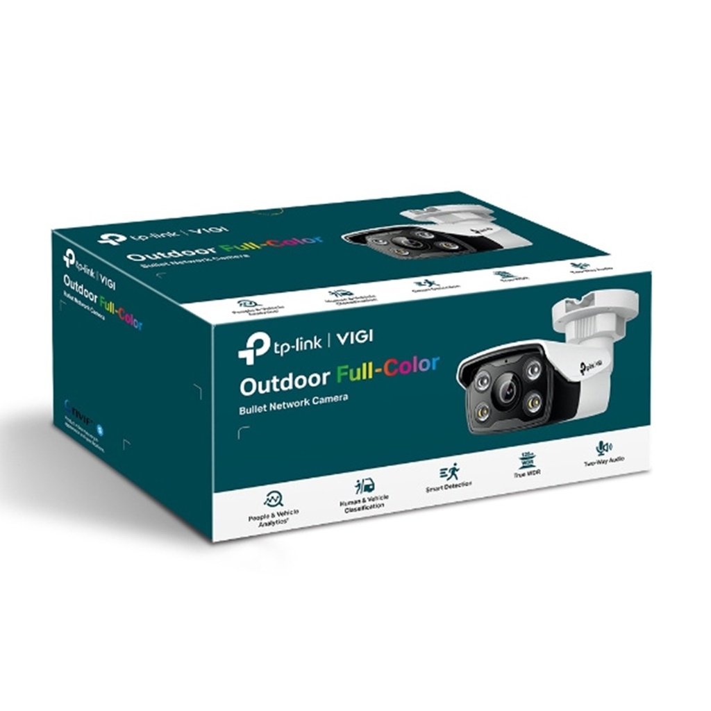 Cámara CCTV IP Bullet IR Exteriores TP-Link VIGI C350(2.8MM) Alámbrico 2880x1620 Pixeles, Día/Noche 
