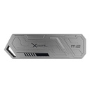Gabinete XZEAL XZENNV1G Para SSD NVME M.2 USB C RGB