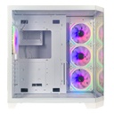 Gabinete Xzeal XZ150 Midi-Tower ATX/Micro-ATX USB 3.0 Sin Fuente 4 Ventiladores Instalados
