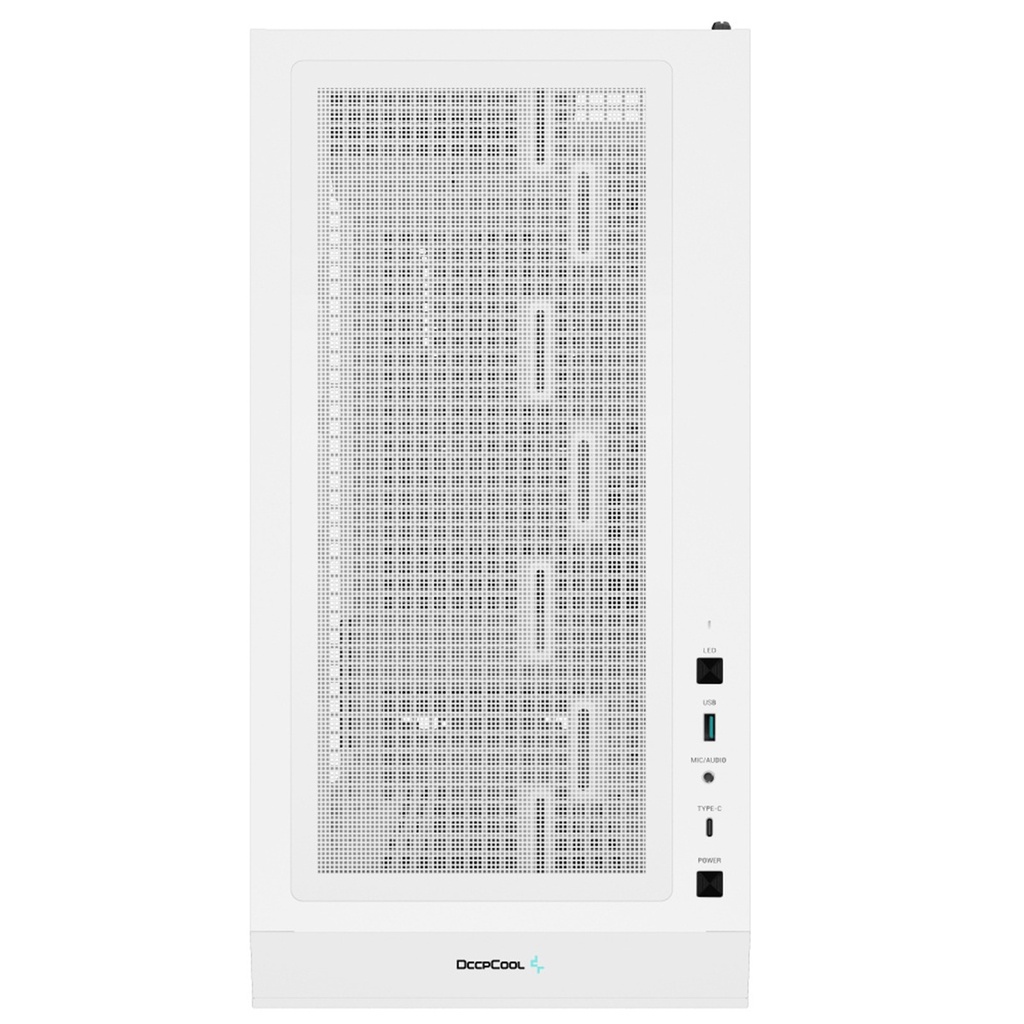 Gabinete DeepCool CH560 DIGITAL WH Midi-Tower ATX/EATX/Micro-ATX/Mini-ITX USB 3.0 Sin Fuente 4 Ventiladores Instalados