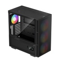 Gabinete DeepCool CH560 Digital, Midi-Tower ATX/EATX/Micro-ATX/Mini-ITX USB 3.0 Sin Fuente 4 Ventiladores Instalados