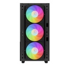 Gabinete DeepCool CH560 Digital, Midi-Tower ATX/EATX/Micro-ATX/Mini-ITX USB 3.0 Sin Fuente 4 Ventiladores Instalados
