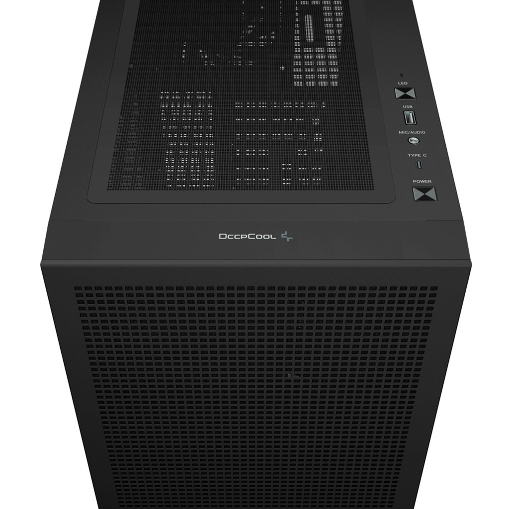 Gabinete DeepCool CH560 Digital, Midi-Tower ATX/EATX/Micro-ATX/Mini-ITX USB 3.0 Sin Fuente 4 Ventiladores Instalados