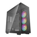 Gabinete DeepCool CH780 Full Tower ATX/EATX/Micro-ATX/Mini-ITX USB 3.0 Sin Fuente 1 Ventilador Instalado