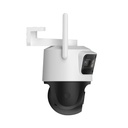 Imou cruiser triple 11mp (ipc-s7un-11m0wed ) - camara ip pt triple wifi smart color 11mp con 2 lentes fijos de 3 megapixeles + lente pt 5 megapixeles / dual sd 512gb c/u / disuasión activa / audio bidireccional