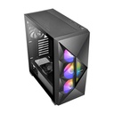 Gabinete Antec DF800 Flux Midi-Tower ATX/Micro-ATX/Mini-ITX USB 3.0 Sin Fuente 5 Ventiladores Instalados