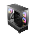 Gabinete Antec CX500m ARGB Mini-Tower Micro-ATX/Mini-ITX USB 3.0 Sin Fuente 3 Ventiladores Instalados