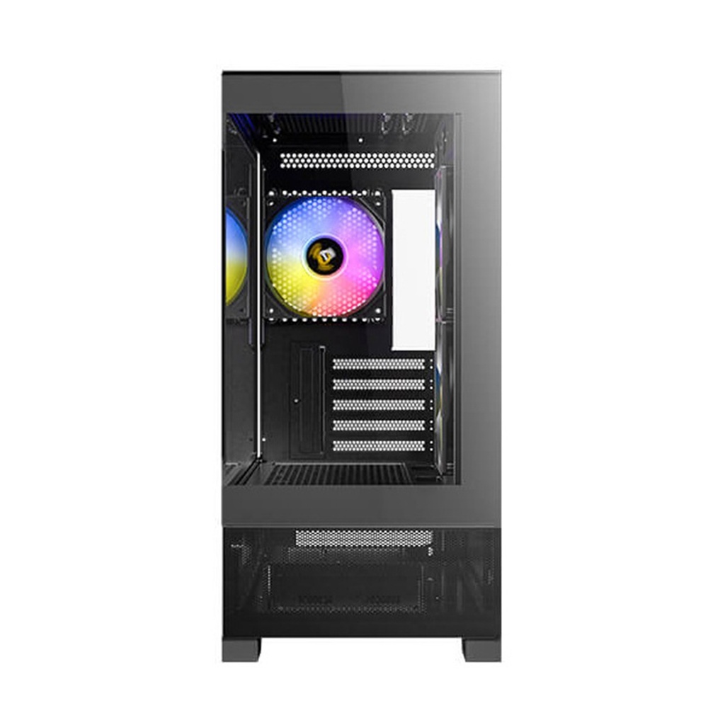 Gabinete Antec CX500m ARGB Mini-Tower Micro-ATX/Mini-ITX USB 3.0 Sin Fuente 3 Ventiladores Instalados