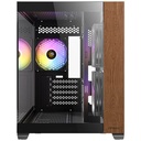 Gabinete Antec CX600M Wood Midi-Tower Micro-ATX/Mini-ITX USB 2.0/3.0 Sin Fuente 3 Ventiladores Instalados