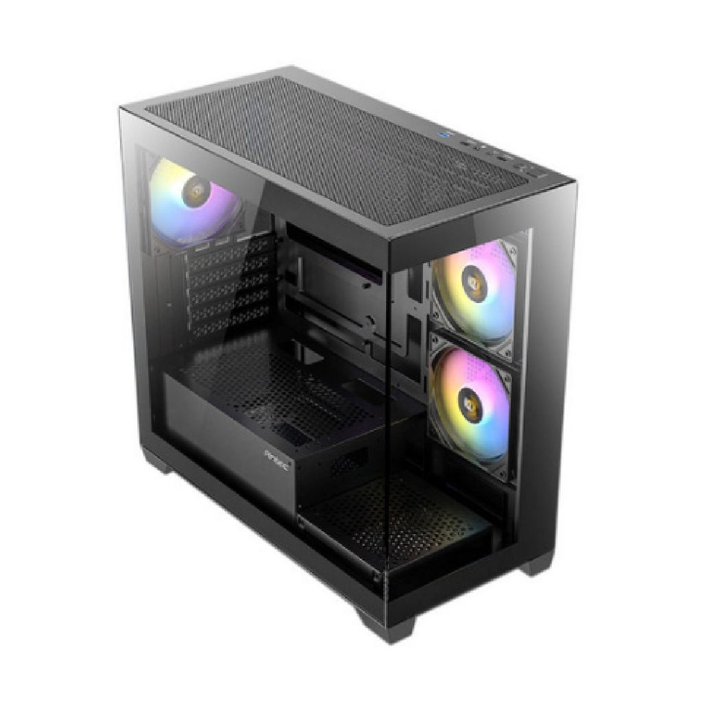 Gabinete Antec CX300M ARGB Micro-ATX ITX Sin Fuente