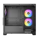 Gabinete Antec CX300M ARGB Micro-ATX ITX Sin Fuente