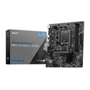 Tarjeta Madre MSI Pro H610M-S DDR4 S-1700 2x DDR4 3200MHz 1x M.2 1x HDMI Micro ATX 