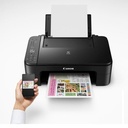 Multifuncional Canon PIXMA TS3110 Color USB Wi-Fi Inyección de tinta Impresora, copiadora y escáner