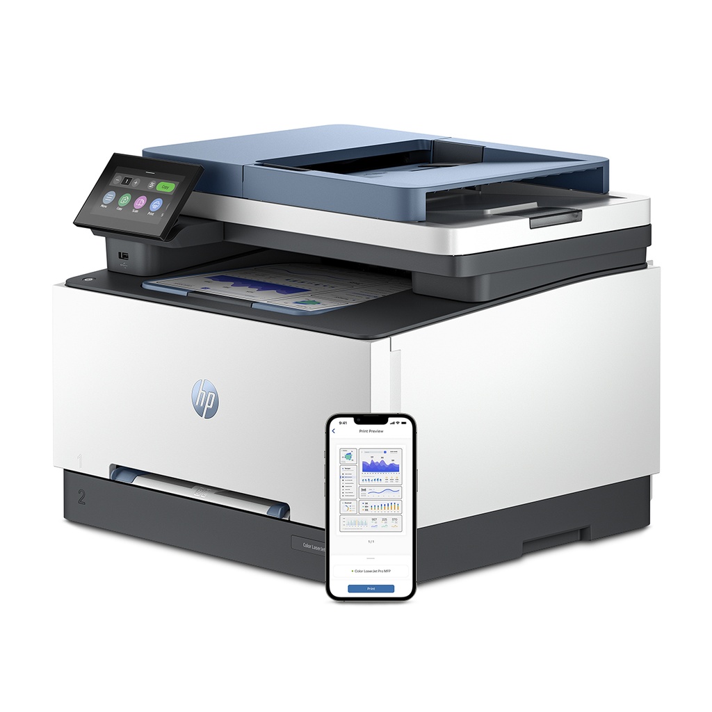Multifuncional HP LaserJet Pro MFP 3303fdw Color Laser Inalámbrico Print/Scan/Copy/Fax