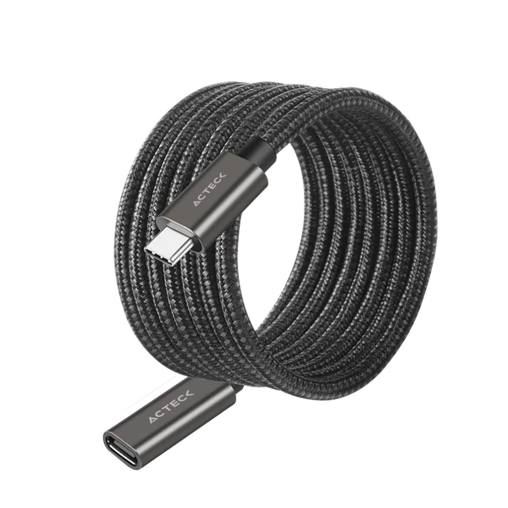 Cable Extension USB-C - USB-C 3.1 Acteck Linx Plus CE414 60 cm Nylon Trenzado
