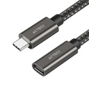 Cable Extension USB-C - USB-C 3.1 Acteck Linx Plus CE414 60 cm Nylon Trenzado